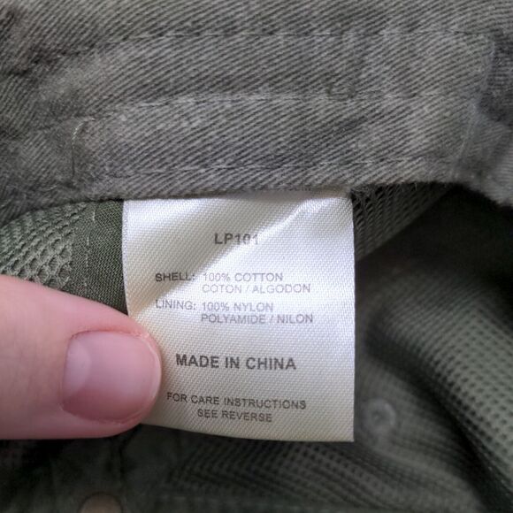 Adams Men's Slideback Hat Green Adjustable Graphic ADK Logo Cheese.com - Picture 11 of 12